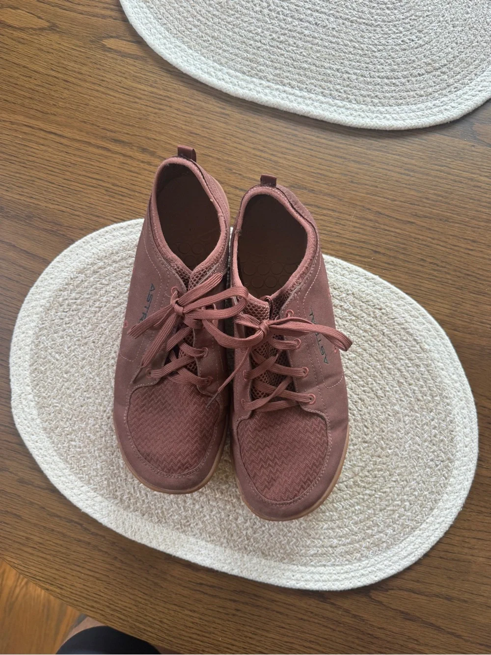 Astral Men's Wine/maroon Lace-Up Sneakers water shoe